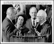 Swearing-In President Johnson - 1965