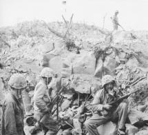 Marines Claim Territory on Iwo Jima