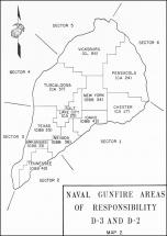 Naval Gunfire Areas Map