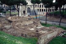 Entrances to Rome's Colosseum