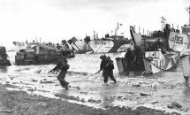 British Troops Landing at Gold Beach