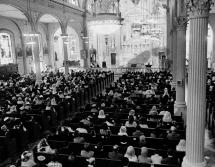 Mass at Cathedral of St. Vibiana in Los Angeles