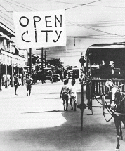 Manila - Open City Sign