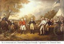 British Surrender at Saratoga