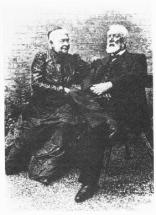 Jules Verne With his Wife Honorine