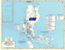 Map - American Forces in Philippines, 12/8/1941