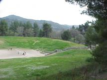 Ancient Olympic Stadium - Finish Line