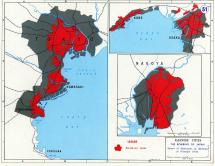 Bombed Cities and Burned-out Areas - Japan