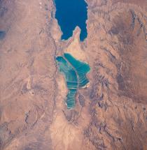 Expanded View of the Dead Sea From Space