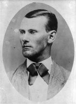 Jesse James in 1882