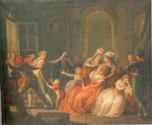 Louis XVI - Parting from His Family