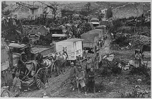 American Troops and the Ruins of Esne-en-Argonne