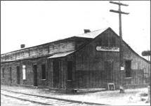 Railroad Ticket Office at Promontory, Utah