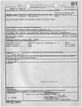 Report of Casualty - JFK