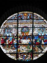 The Last Supper - Medieval Stained-Glass Window