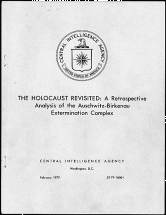 Holocaust Revisited: CIA Report