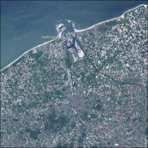 Landsat View of Bruges