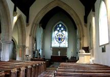 Interior of Holy Trinity Church