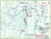 Siege of Boston, 1775-76 - Annotated Map from USMA