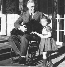 FDR in His Wheelchair