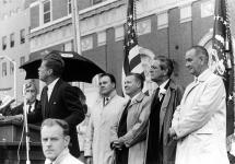 JFK at Texas Hotel in Ft Worth - November 22, 1963