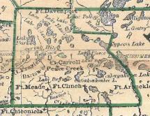 Polk County Map 1880