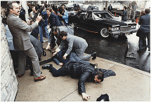 President Reagan is Shot