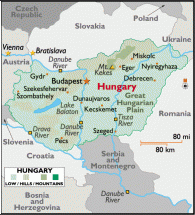 Hungary - Map Locator