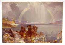 Yellowstone Lake - by Thomas Moran