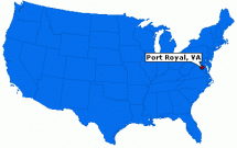 Port Royal, Virginia - Map Locator