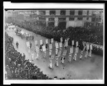 Suffrage - Marching in 1913