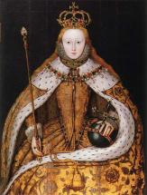 Coronation Portrait of Queen Elizabeth