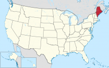 State of Maine - Map Locator