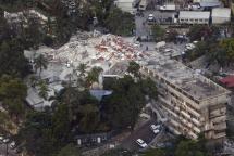 Haiti - Damage to UN Headquarters