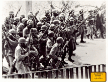 Ohio National Guard Using Fixed Bayonets at Kent State