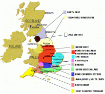 Location of Devon on Map