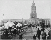 Damage Around the Ferry Building