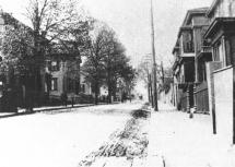 Residential Street Including the Borden House