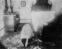 Crime Scene at the Borden's Home - Abby Borden