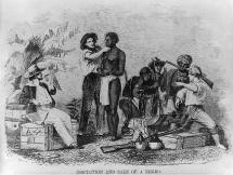 Slavery - Inspection and Sale of People