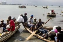 Fleeing Port-au-Prince