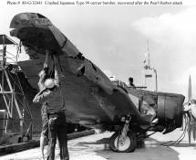 Pearl Harbor Attack - Crashed Type 99 Bomber