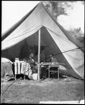 President Lincoln and General McClellan