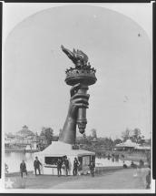 Liberty - View of the Statue's Hand and Torch