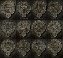 Panem - The 12 Districts