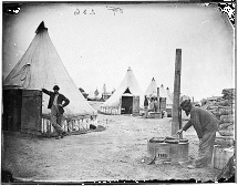 Cook Tents during the Civil War