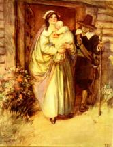 Scarlet Letter - Hester Pryne and Child