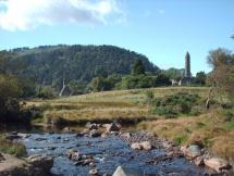 Glendalough, Ireland - Scene of 6th Century Monastery