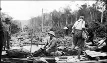 Roosevelt and Son at the River of Doubt in Brazil