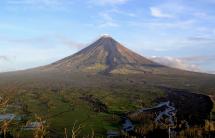 Mount Mayon Volcano - Near Legaspi in The Philippines